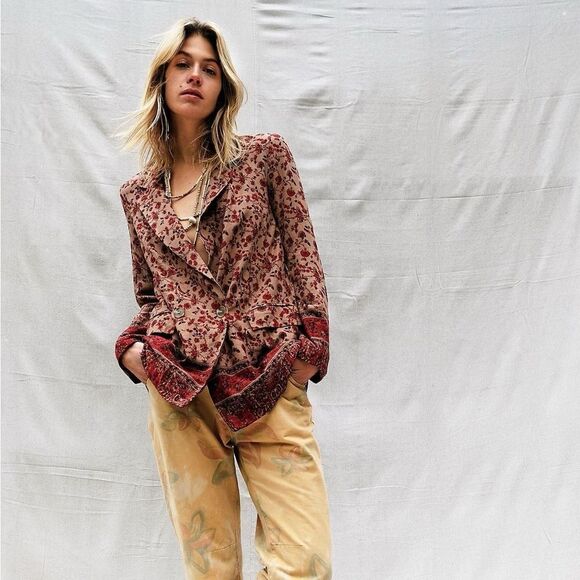 Free People Bellflower Blazer XS - Picture 3 of 12